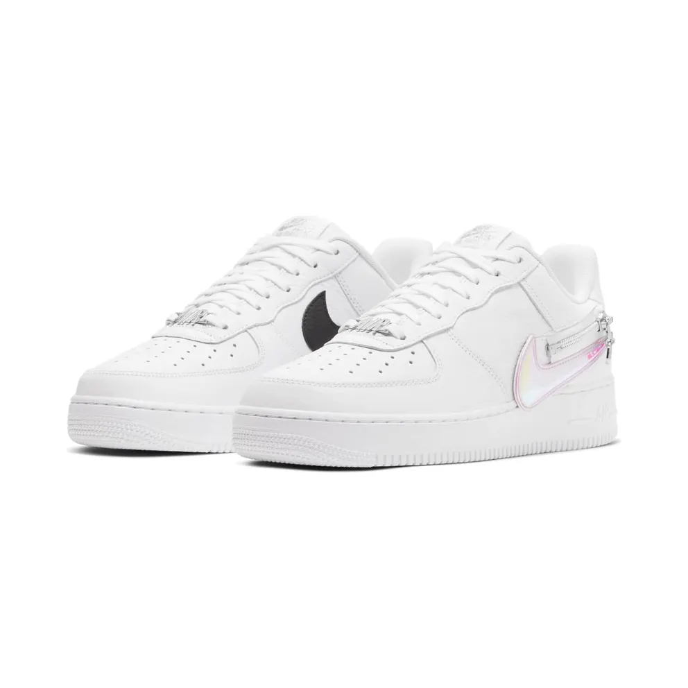 Nike Air Force 1 Low Zip Swoosh White White/Black-White (CW6558-100)