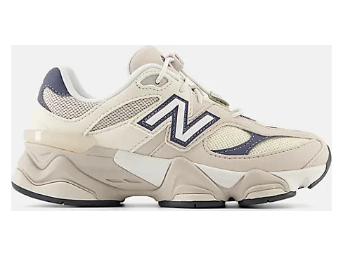 New Balance 9060 Moonrock Linen Lace Toggle (Wide) (PV9060EB)