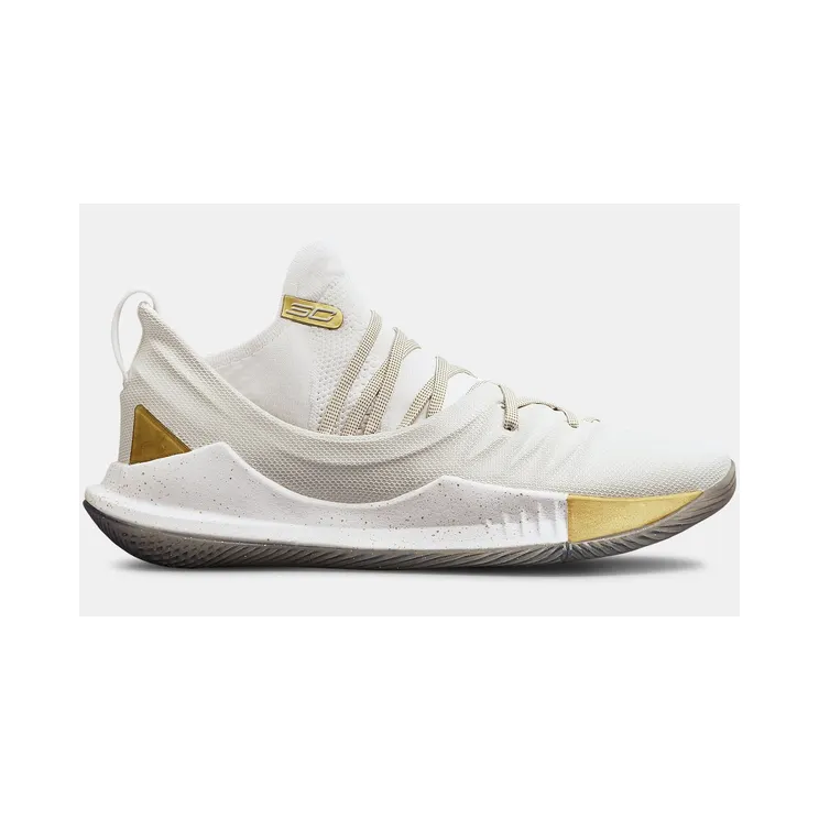 Under Armour Curry 5 White Gold