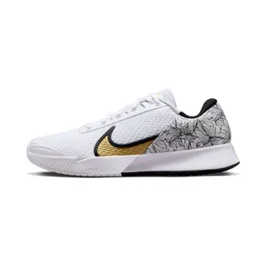 Nike Court Air Zoom Vapor Pro 2 Magnolia “White / Black / Metallic Gold” (FZ8227-100)