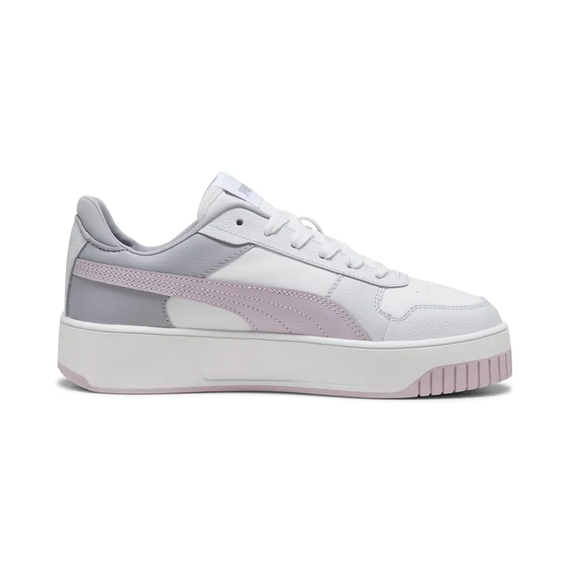 Puma Carina Street “Puma White / Grape Mist / Puma Silver” (389390_23)