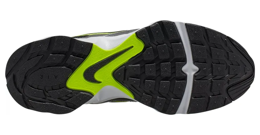 Nike Air Heights Black / Volt / Metallic Dark Grey / White (AT4522-006)