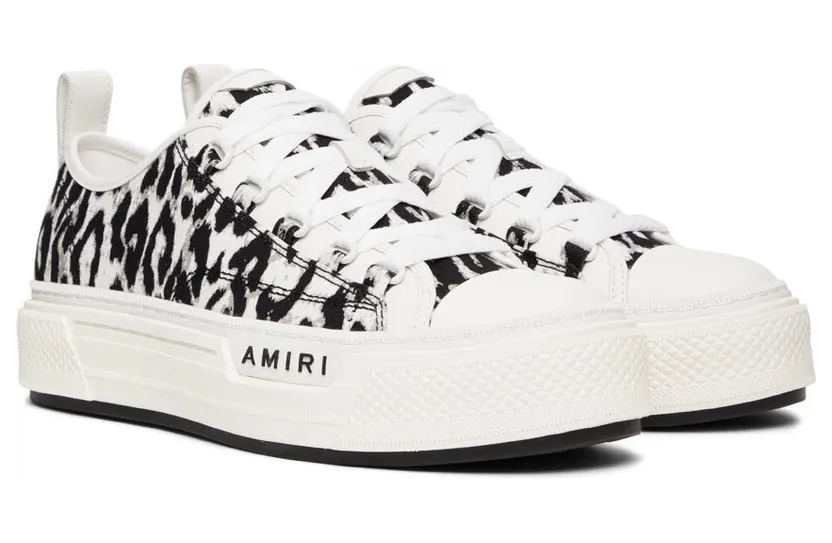 AMIRI White Court Sneakers (PF22MFS013-100) (4)