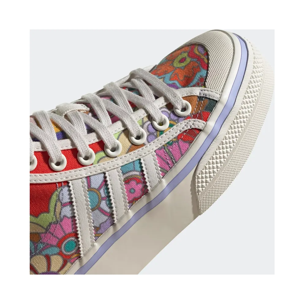 adidas Nizza Platform Mid Off White / Cloud White / Violet Tone (GY5465)