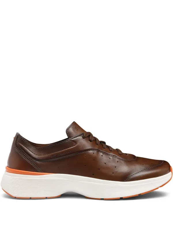 Santoni Perforierte – Black (MBBC22070BARTOIL)