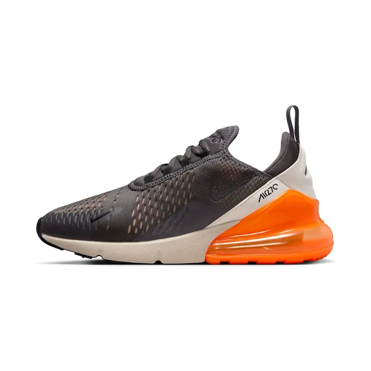 Nike Air Max 270 “Thunder Grey / Desert Sand / Total Orange / Black” (AH8050-024)