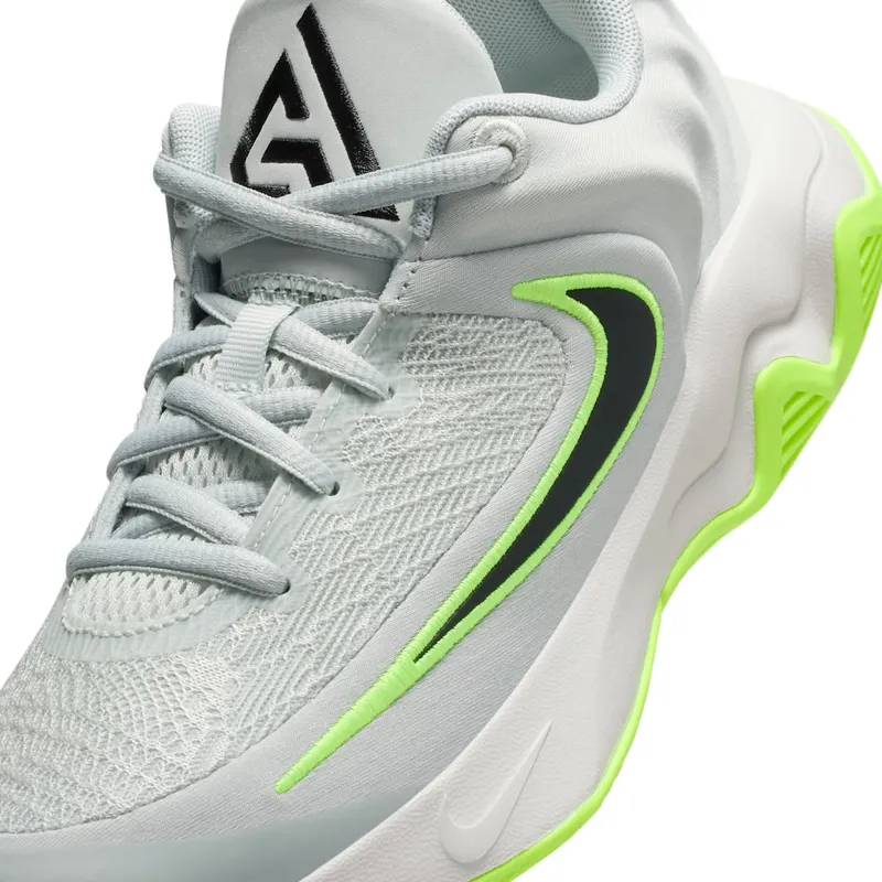 Nike Giannis Immortality 4 Light Silver Volt Black (IH7664-002)