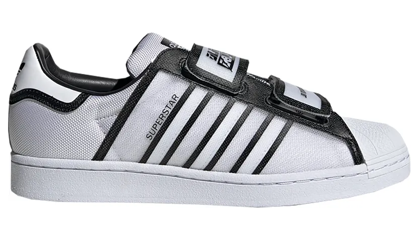 Adidas Olivia Oblanc x Ji Won Choi x Superstar Cloud White/Core Black/Scarlet (FW6635)