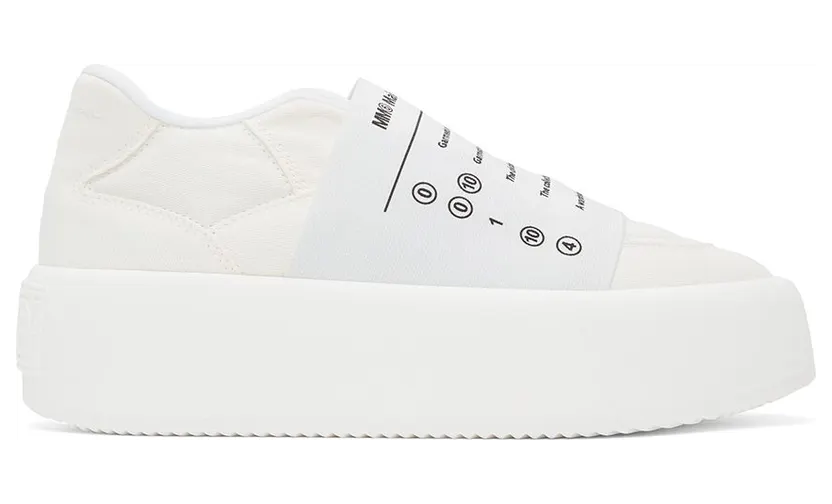 Maison Margiela White Logo Platform H1527 White (S59WS0151 P3499)