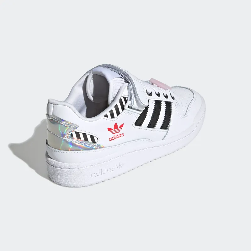 adidas Forum Low Cloud White / Core Black / True Pink (FZ3908)