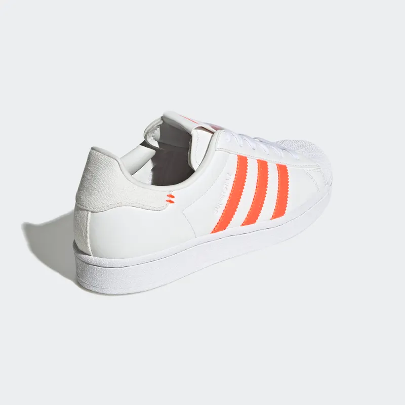 adidas Superstar Crystal White / Solar Red / Grey Two (GZ3451)