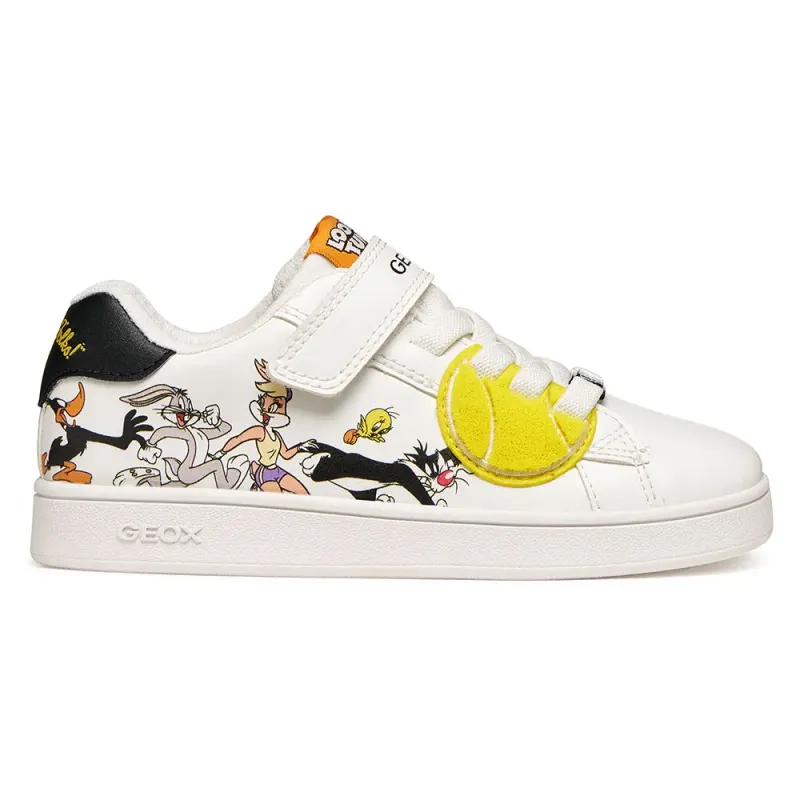 Geox sneaker White/Black (J65LSE054FU-C0404)