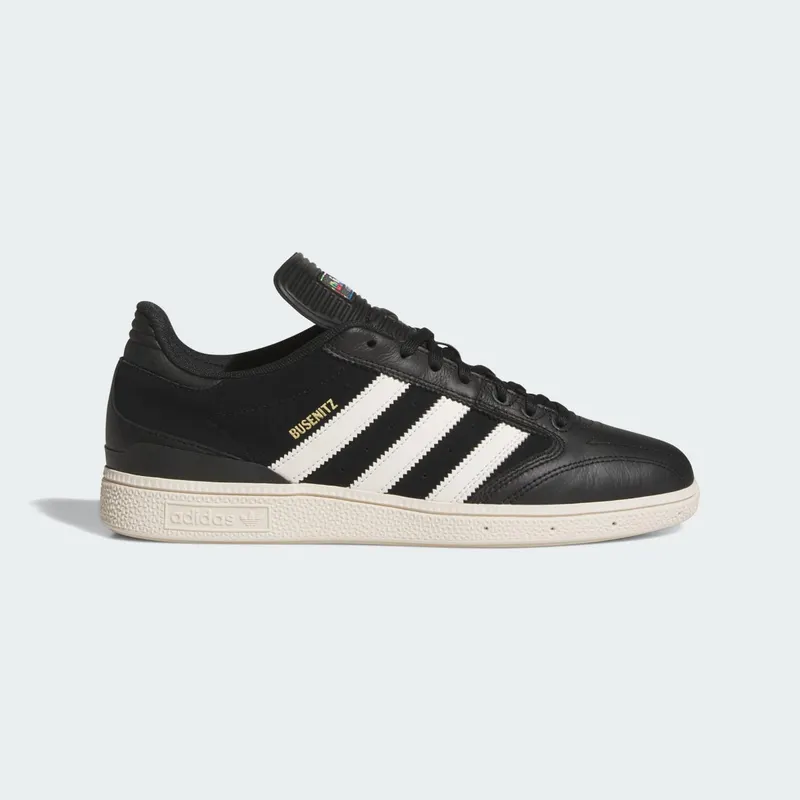 Adidas Busenitz Core Black / Chalk White / Gold Metallic (HQ4708)