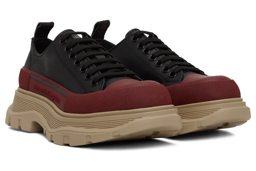 Alexander McQueen Multicolor Tread Slick Sneakers (705662WHZ6H) (4)
