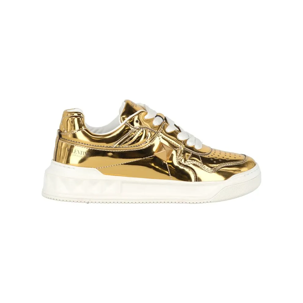Valentino One Stud Low Top Gold Metallic (WW0S0CS4FAR_KM5)