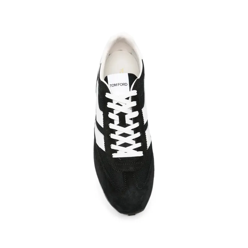Tom Ford Logo-patch Panelled “Black/White” (LCL116N J1511 NNP)