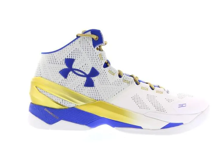Under Armour UA Curry 2 Gold Rings White/Metallic Gold/Team Royal (1259007-107)
