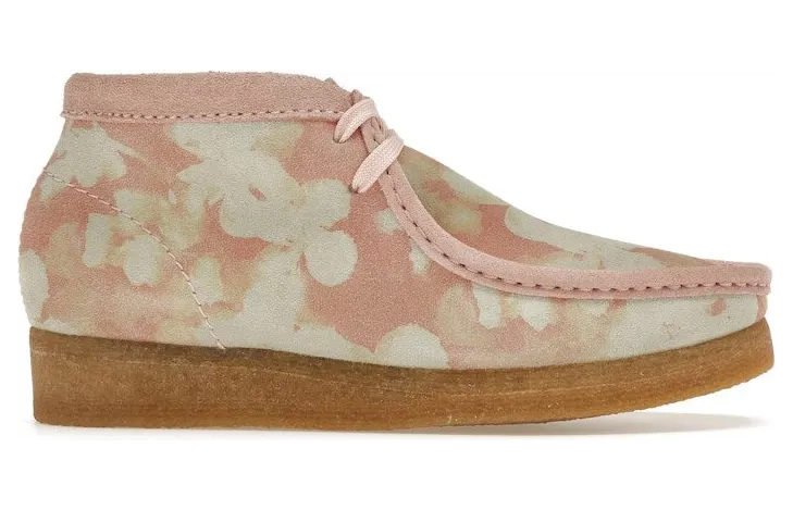 Clarks Originals Wallabee Boot Pink Floral (26166096)