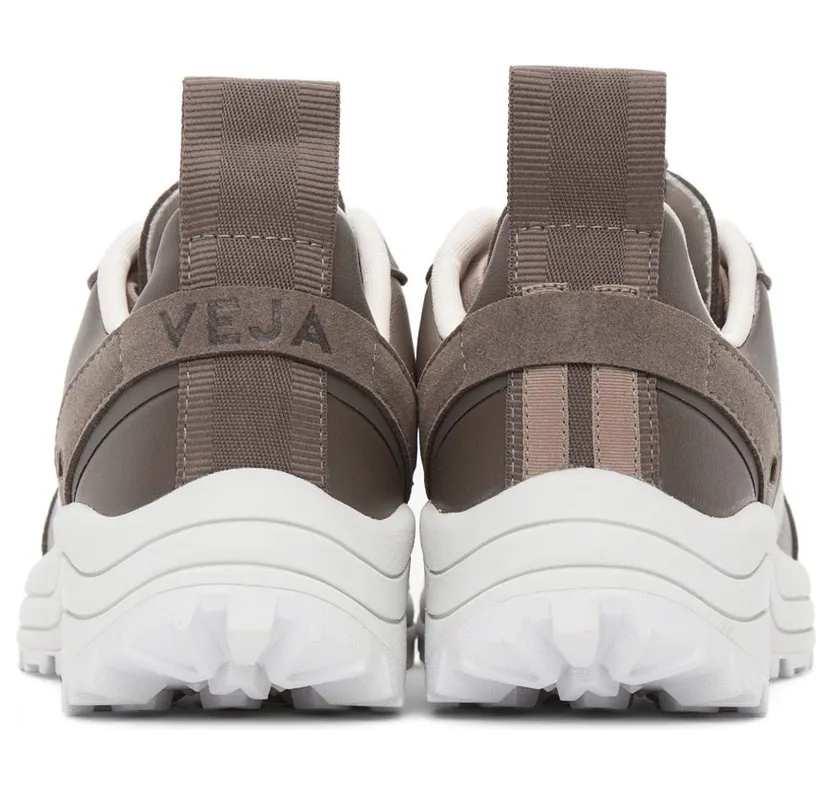 Rick Owens Taupe Veja Edition Hiking Sneakers (VM02A5801 SLVE) (4)