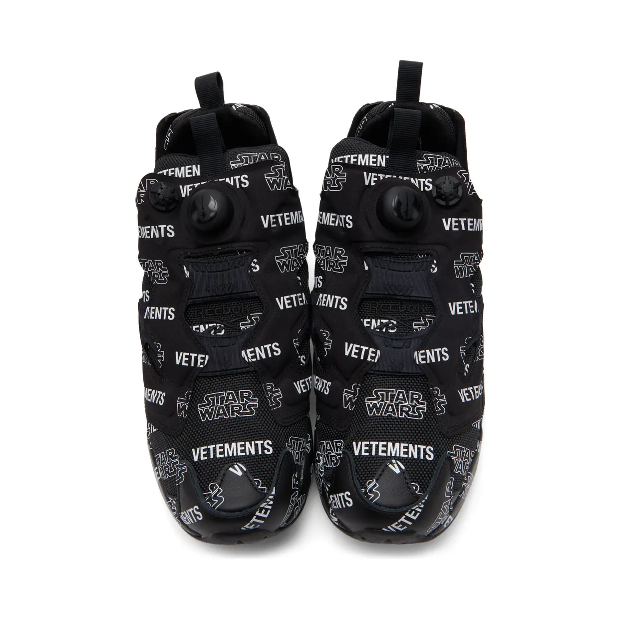 VETEMENTS Black Reebok Edition STAR WARS Instapump Fury Sneakers (UE52SN100B) (5)