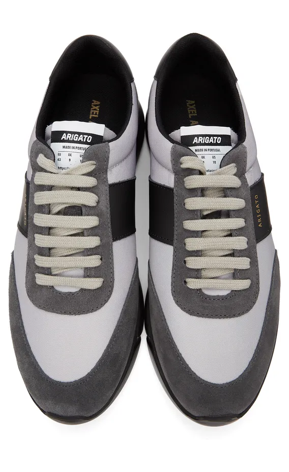 Axel Arigato Grey & Black Genesis Vintage Sneakers (35049) (5)