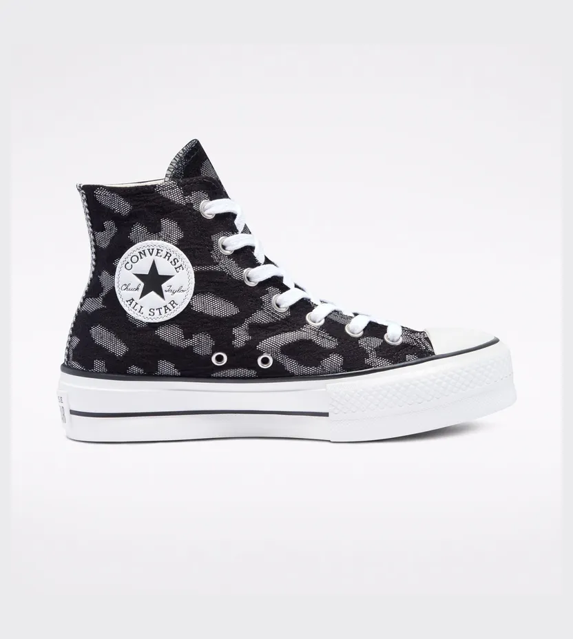 Converse Mix and Match Platform Chuck Taylor All Star High Top Black/grey/white (569713C)