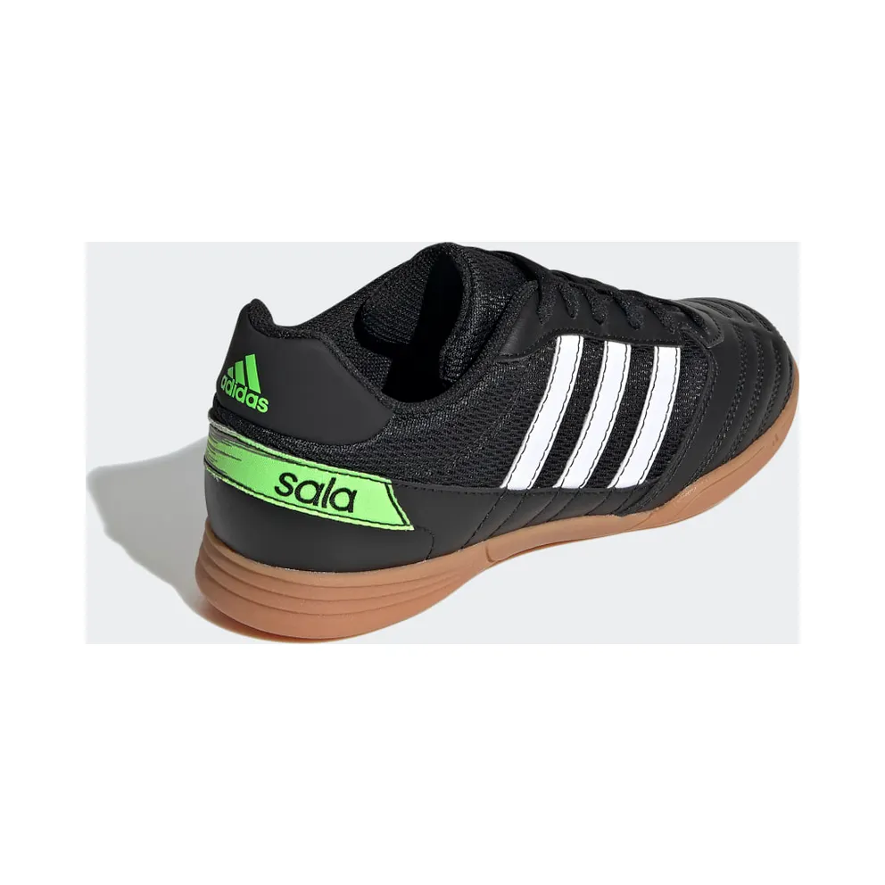 adidas Super Sala Football Boots Core Black / Cloud White / Solar Green (FV5457)