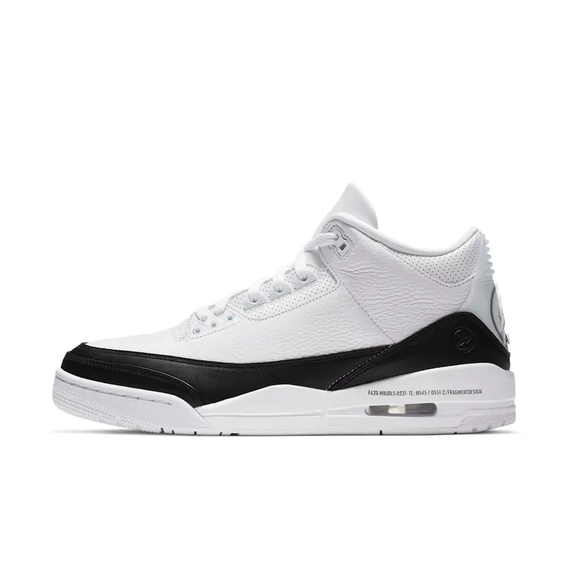 Jordan 3 Retro Fragment White/White-Black (DA3595-100)