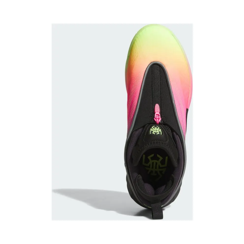 Adidas D.O.N. Issue 7 Aurora Black / Lucid Pink / Hi-Res Yellow (JR7697)