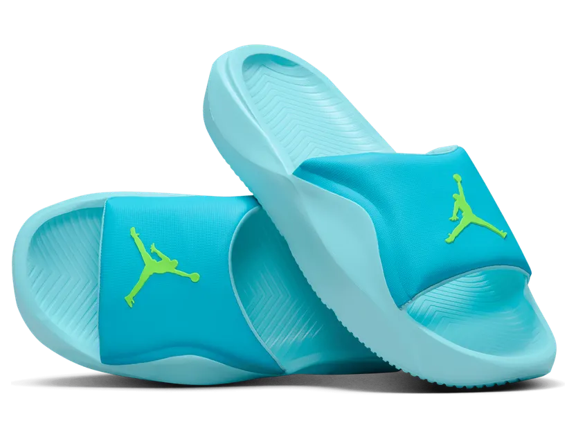 Jordan Franchise Slide Chlorine Blue Copa Electric Green (HF3263-400)