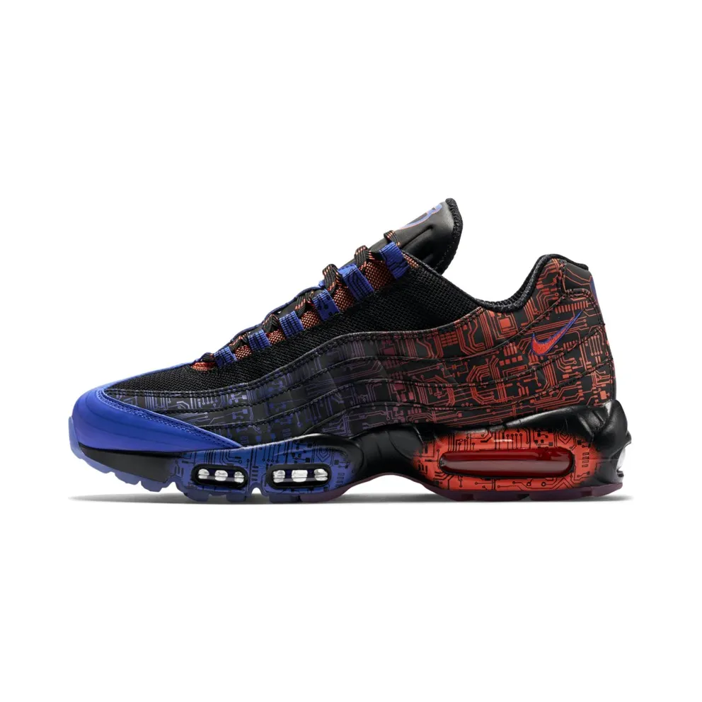 Nike Air Max 95 Doernbecher (2015) Black/Bright Crimson-Racer Blue-Black (839165-064)