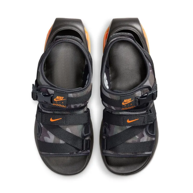 Nike Air Max Sol Sandal “Black / Gum Light Brown / Cargo Khaki / Vivid Orange” (FJ5446-010)