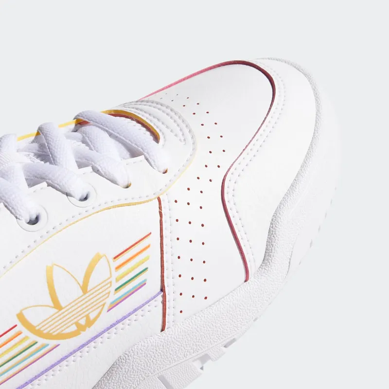 adidas Carerra Low Pride 2020 (W) Footwear White/Footwear White/Bright Cyan (FY9019)