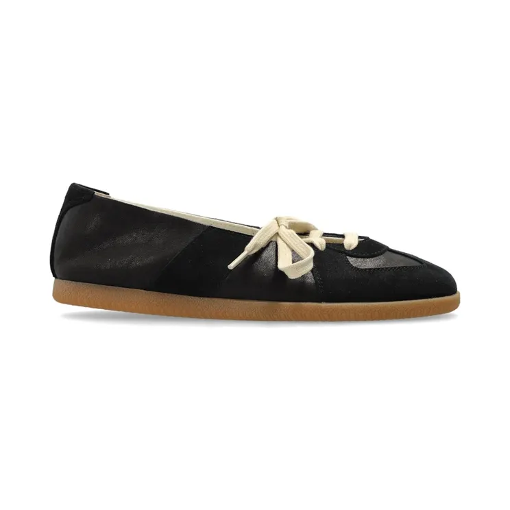 Maison Margiela Replica Soft Laced Ballets Black (S58WS0297 P7790 T8013)