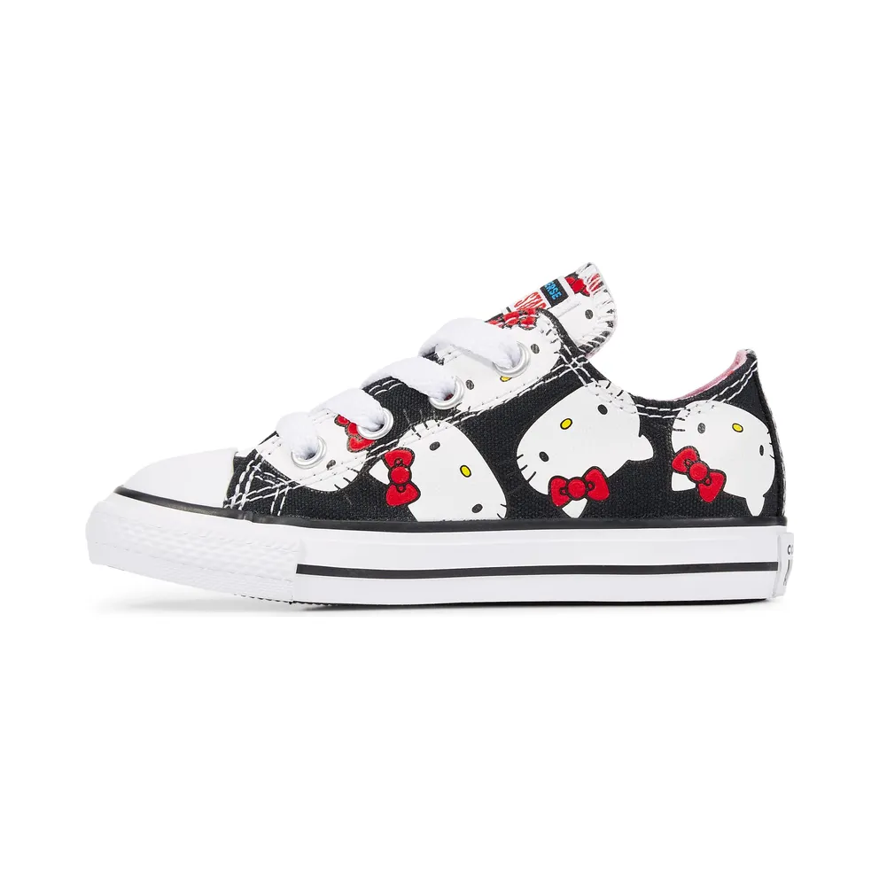 Converse Chuck Taylor All-Star Ox Hello Kitty Black (TD) Black/Prism Pink-White (762949C)