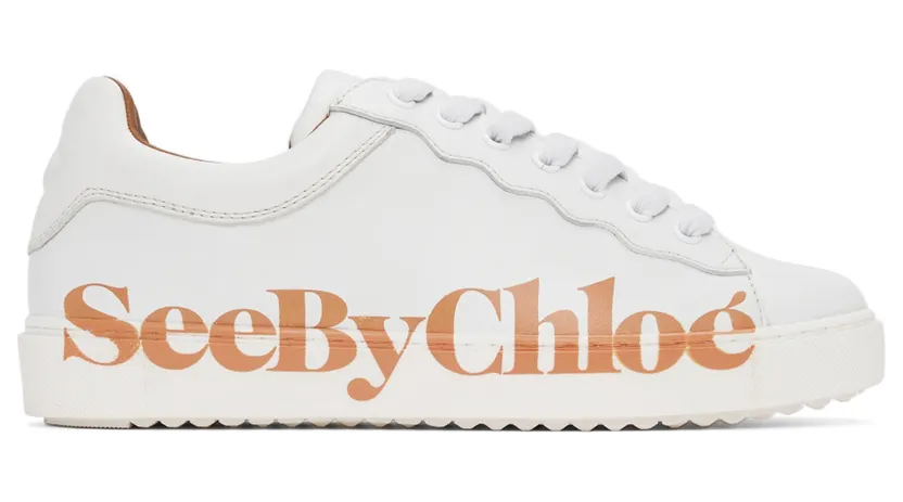 See by Chloé White Essie Sneakers (SB33125A 10101)