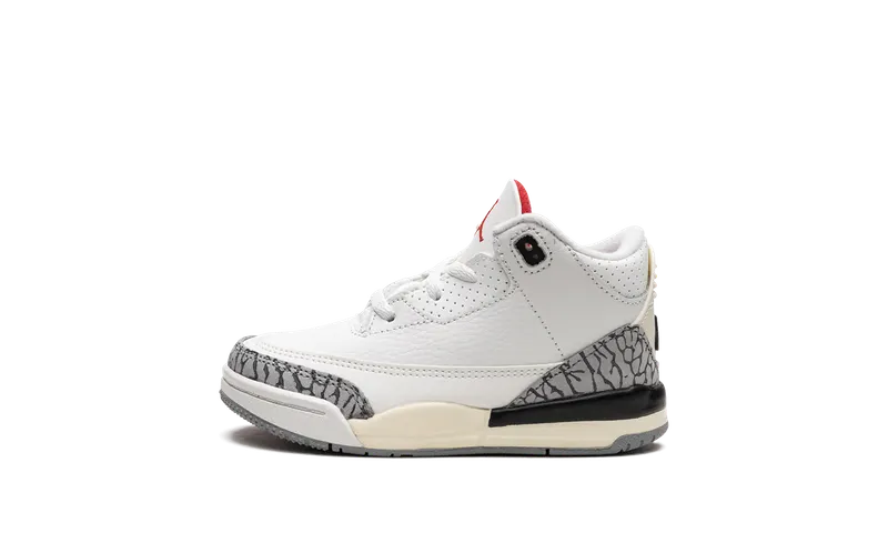 Air Jordan 3 TD “White Cement Reimagined 2023” (DM0968-100)
