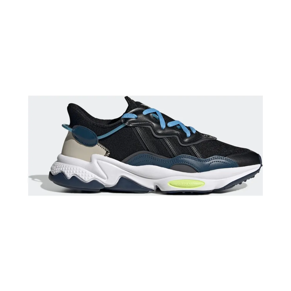 adidas OZWEEGO Core Black / Crew Navy / Frozen Yellow (FX6057)