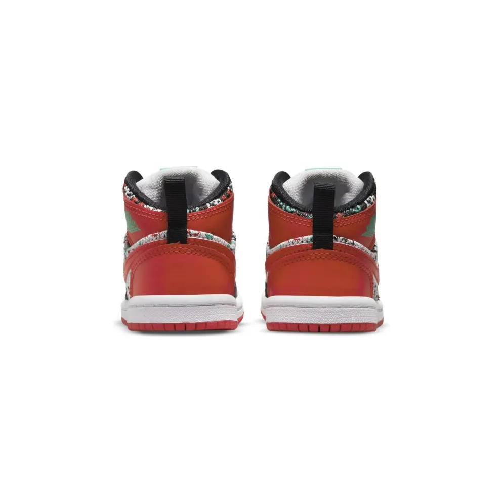Jordan 1 Mid SE Ugly Christmas Sweater (TD) (DM1209-150)
