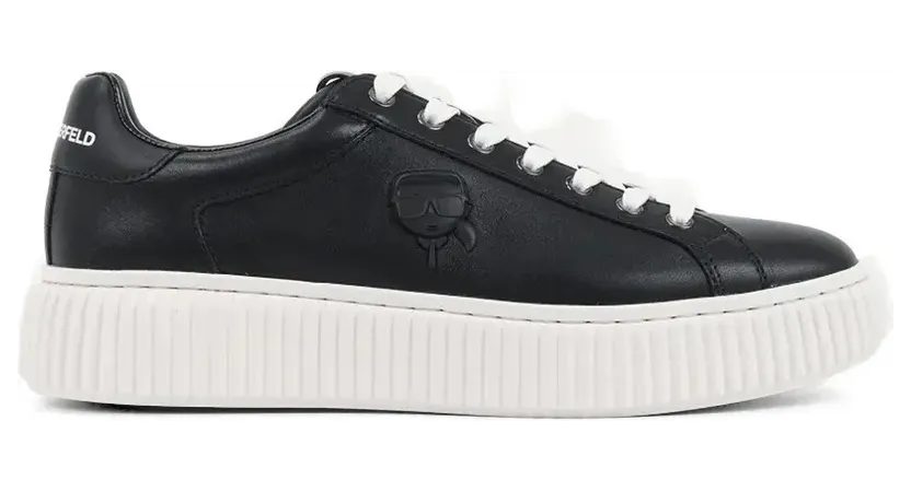Karl Lagerfeld Flatform- mit Prägung – Black (KL24270N000)