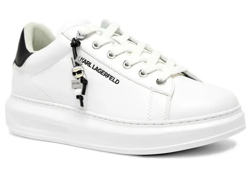 Karl Lagerfeld Kapri Icon mit Anhängerdetail – White (KL52516)
