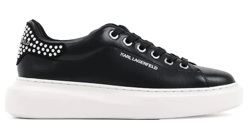 Karl Lagerfeld stud-embellished chunky-sole – Black (KL66526P000)