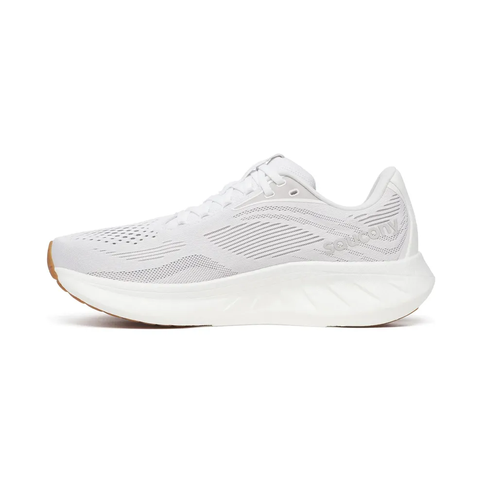 SAUCONY Ride 18 “White / Gum” (S21000-107)