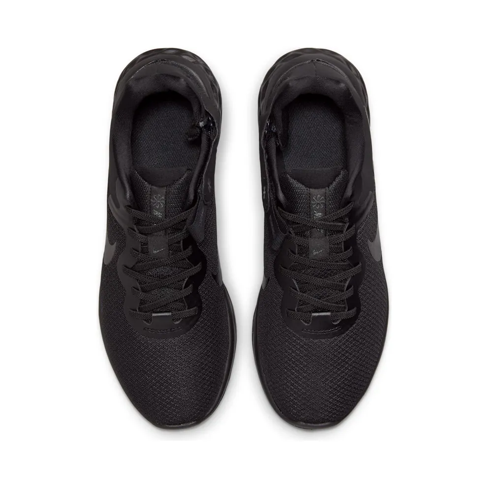 Nike Revolution 6 FlyEase Next Nature Easy On/Off Road Running Black 50% Sustainable Materials (DC8992-001)