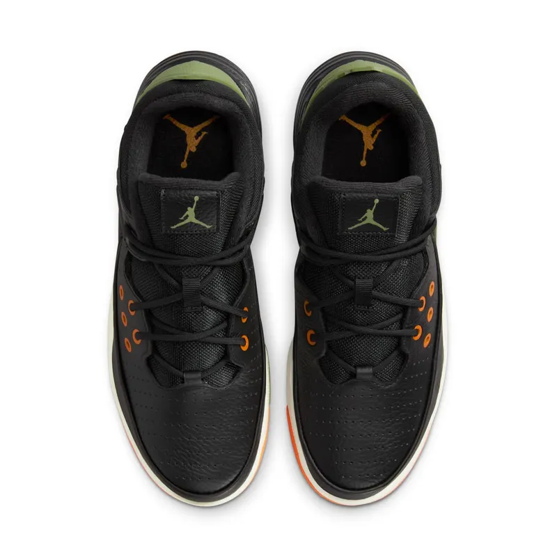 Jordan Max Aura 5 Black Bright Mandarin Sail Sky J Light Olive (DZ4353-003)