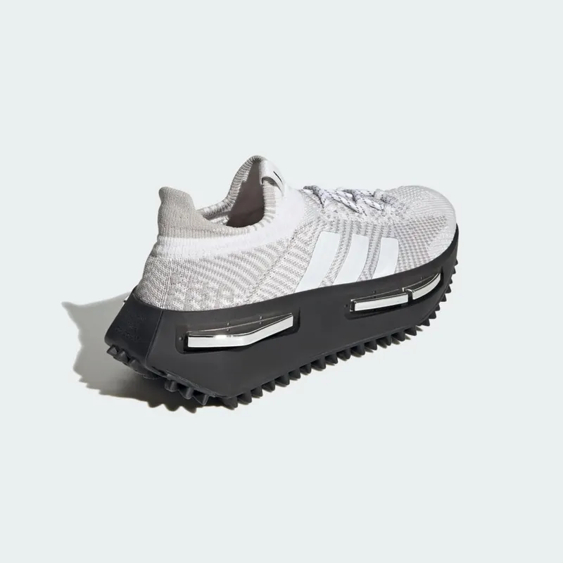 Adidas NMD_S1 Cloud White / Core Black / Silver Metallic (ID0361)