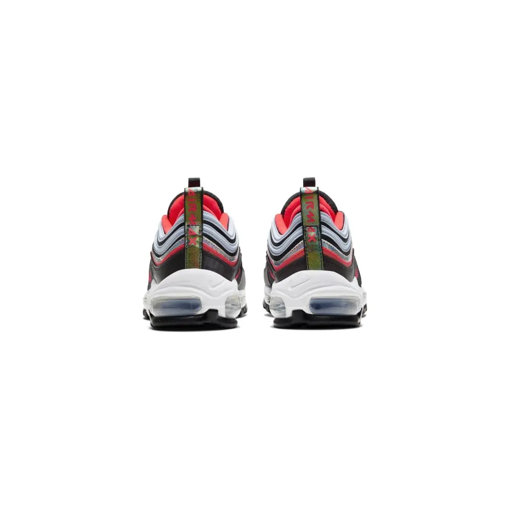 Nike Air Max 97 Off Noir Hydrogen Blue Laser Crimson (GS) Off Noir/Hydrogen Blue-White-Laser Crimson (CT1965-001)