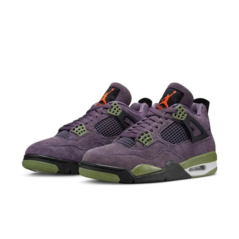 Air Jordan 4 Retro Canyon Purple/Alligator/Black/Safety Orange