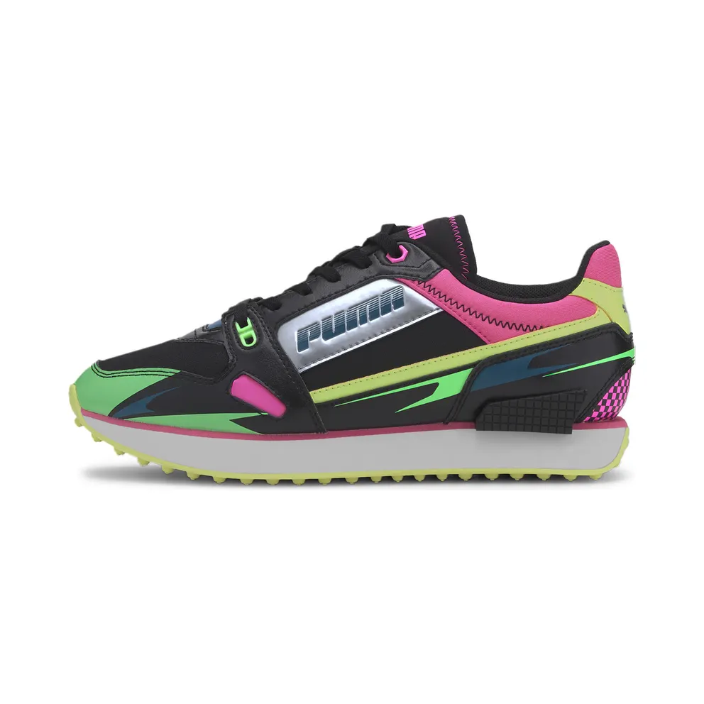 Puma Mile Rider Sunny Getaway Black/Green (373443-02)