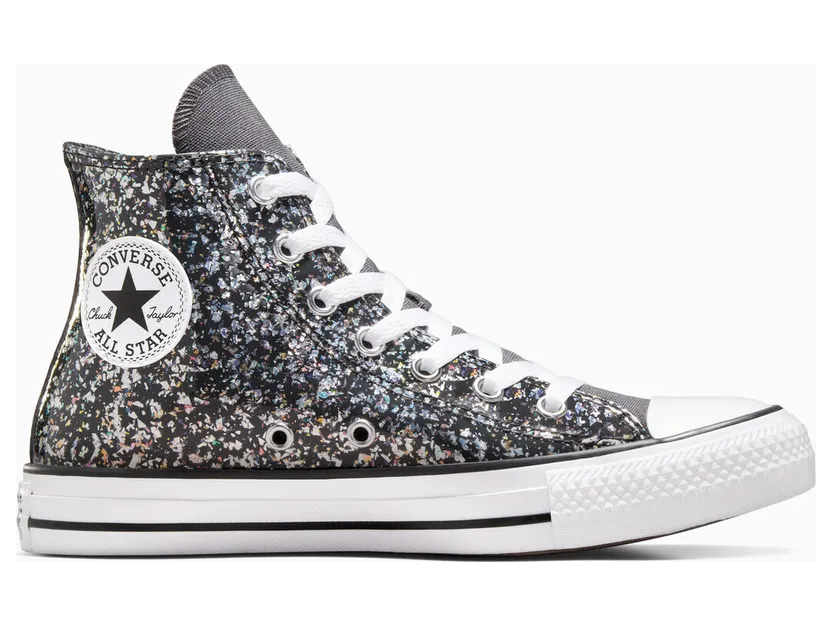 Converse Chuck Taylor All Star Glitter Dark Matter/wit/zwart (A09270C)